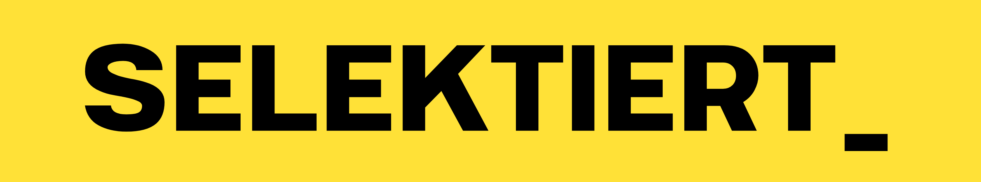 Selektiert Logo
